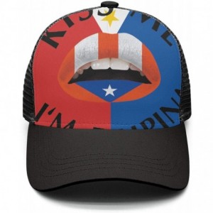 Baseball Caps Snapback Trucker Hats Kiribati Flag Unisex Adjustable Fashion Baseball Caps - Kiss Me Im - CO18S5M4H6Y $31.07
