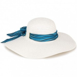Sun Hats Sun Hat - Ocean Waves White - CQ18OEKTK4I $44.91