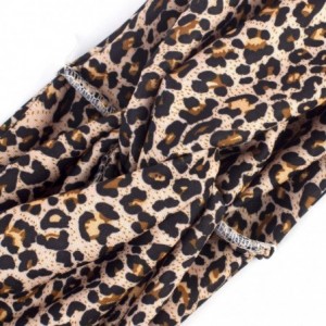 Headbands Leopard Headbands Hairbands Headband Bandanas - Black Dark Grey - C818WY2HIMA $23.98