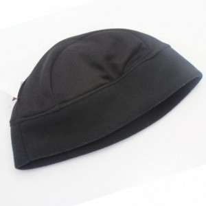 Skullies & Beanies Unisex Beanie Hats Skullcap Polar Fleece Skullies Cap Cotton Liner Men and Women Winter Hat - Black - C418...