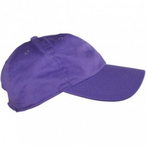 Baseball Caps Oceanside Solid Color Adjustable Baseball Cap - Lavender - CE12DVYZ49Z $20.41