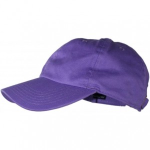 Baseball Caps Oceanside Solid Color Adjustable Baseball Cap - Lavender - CE12DVYZ49Z $12.36