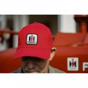 Baseball Caps IH Logo Hat- Red - CW1274JGYO7 $17.40