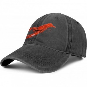 Baseball Caps Unisex Baseball Cap Cowboy Hat Hawk Dad Hats Trucker Hat - Lobster - CO18W0HIGZ6 $35.39