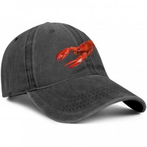 Baseball Caps Unisex Baseball Cap Cowboy Hat Hawk Dad Hats Trucker Hat - Lobster - CO18W0HIGZ6 $12.35