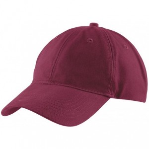 Baseball Caps Vegan AF (Back) Embroidered 100% Cotton Dad Hat - Maroon - CE188TLH320 $33.43