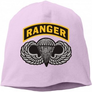 Skullies & Beanies Us Army Ranger Tab Beanie Cap Quick Drying Fashion Cap Dad Hat - Pink - C818L3HHEXY $20.88