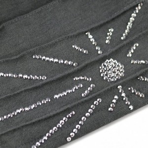 Skullies & Beanies Women's Knit Handmade Fleece Lined Slouchy Baggy Beanie Skully Hat - Grey - CF126PX63PD $14.13