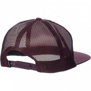 Baseball Caps Sphere Trucker Hat - Wine - CH18QX48W6Y $24.63