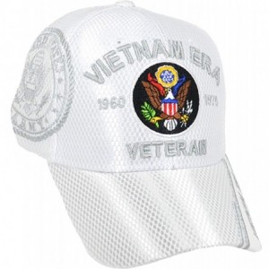 Baseball Caps Vietnam ERA Veteran Cap and BCAH Bumper Sticker Embroidered Mens Military Hat - CF18OG6SNYH $34.37