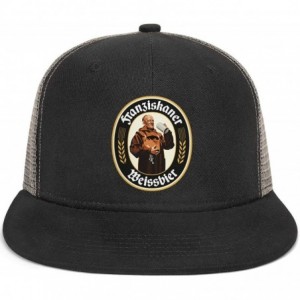 Baseball Caps Unisex Flat Hat Franziskaner-Weissbier- Lightweight Comfortable Adjustable Trucker Hat - Charcoal-gray-57 - CD1...