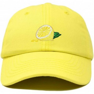 Baseball Caps Lemon Hat Baseball Cap - Minion Yellow - CR18M7MM2TH $14.63