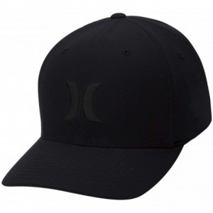 Baseball Caps Men's Dri-fit One & Only Flexfit Baseball Cap - Black/Black - CR18AQSSU67 $85.95