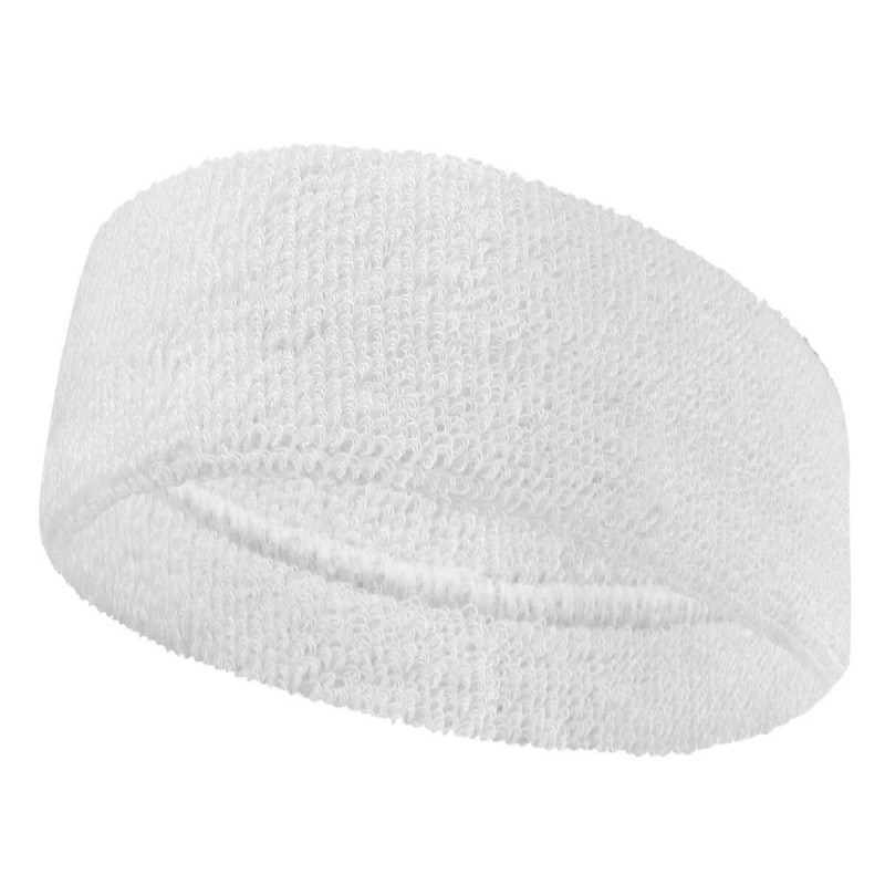 Headbands 3 inch wide headband for fashion spa sports use- WHITE (1 Piece) - WHITE - CP11HI1F7J5 $21.26