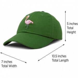 Baseball Caps Flamingo Hat Women's Baseball Cap - Olive - CW18M63ZX6E $26.94