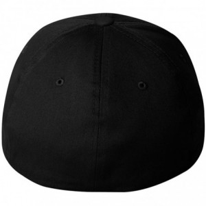 Baseball Caps 3-Pack Premium Original V Cotton Twill Fitted Hat 5001 - Black - CN127J958DF $75.14