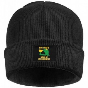 Skullies & Beanies Mens Womens Warm Solid Color Daily Knit Cap Funny-Green-Frog-Sipping-Tea Headwear - Black-7 - CU18N6Z50IY ...