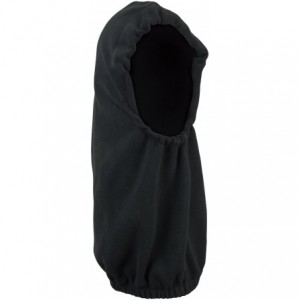 Balaclavas Deluxe Adjustable Cold Weather Fleece Hoodie Facemask Neck Gaiter Hunting- Hiking- Outdoors - (Black- Universal) -...