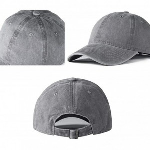 Baseball Caps Unisex Adjustable Washed Dyed Baseball Caps Avicii True Logo Snapback Sun Visor Hats - Blue - CP18X53CI5K $24.78