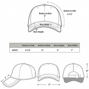 Baseball Caps Classic Baseball Cap Dad Hat 100% Cotton Soft Adjustable Size - Royal - CR11AT3SA0Z $21.03
