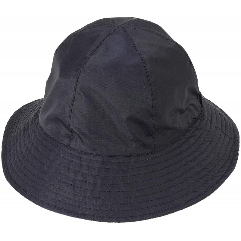 Rain Hat 2-in-1 Reversible Cloche Rain Bucket Hats Packable - Navy ...