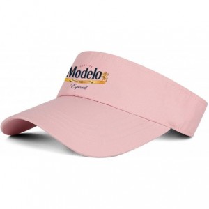 Visors Sports Visor Hats Michelob-Ultra- Men Women Sport Sun Visor One Size Adjustable Cap - Pink-16 - CO18WCDN7A8 $15.71