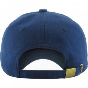 Baseball Caps Henny Leaf Fist Bottle Dad Hat Baseball Cap Polo Style Unconstructed - (7.3) Navy Henny Classic - CX12NRH264R $...