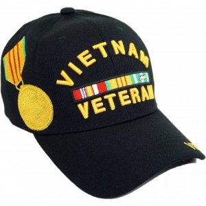 Baseball Caps U.S. Military Vietnam Veteran Official Licensed Embroidery Hat Army Veteran Baseball Cap - CM18EZRYSEN $34.40