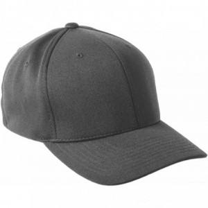 Baseball Caps Flexfit Cool and Dry Sport Baseball Fitted Cap - Grey - CG11LP998TV $25.81