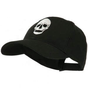 Baseball Caps Halloween Skeleton Skull Embroidered Cap - Black - C311GZAKOK1 $44.46