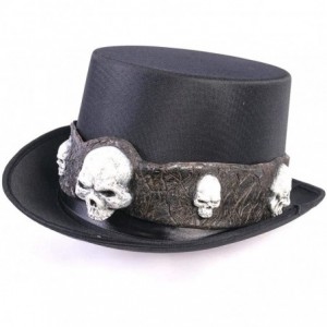 Cowboy Hats Skull Top Hat - C312LVVYAUX $32.51