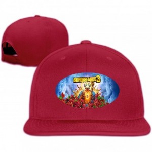 Baseball Caps Snapback Hat Borderlands 3 Hat Graphic Baseball Cap Unisex Gift 6 Panel - Dark Red - CH18Z0WANUE $13.93