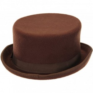 Baseball Caps John Bull Low Steampunk Top Hat in Brown - C218C0O0RWC $29.07
