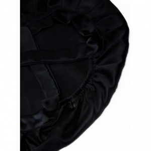 Skullies & Beanies Natural Sleep Bonnet Beauty - Black - CA12NA5JI97 $40.08