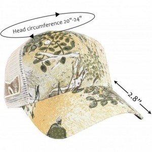 Baseball Caps Men's Hunting Fishing Hat Camo Series Adjustable Mesh Ball Cap 3D Embroidered - 1 Game Guard - CI18OM77O2D $30.61