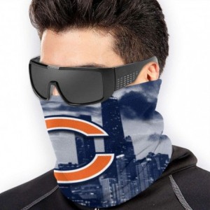 Balaclavas Fleece Neck Warmer Chicago Bears Neck Gaiter Tube- Ear Warmer Headband & Face Mask- Balaclava & Beanie - CL192MXHO...