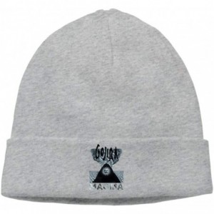 Skullies & Beanies Gojira Magma Cuffed Beanie Hat Skull Knit Hat Snowboard Hat for Men and Women Black - Gray - CA18L2YYZUW $...