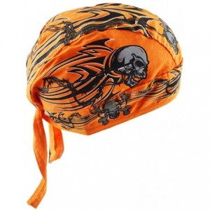Skullies & Beanies Cycling Doo RAG Skull Cap Hat Bandana Head Wrap Breathable Helmet Liner - Set5 - C618OT3UWTM $20.58