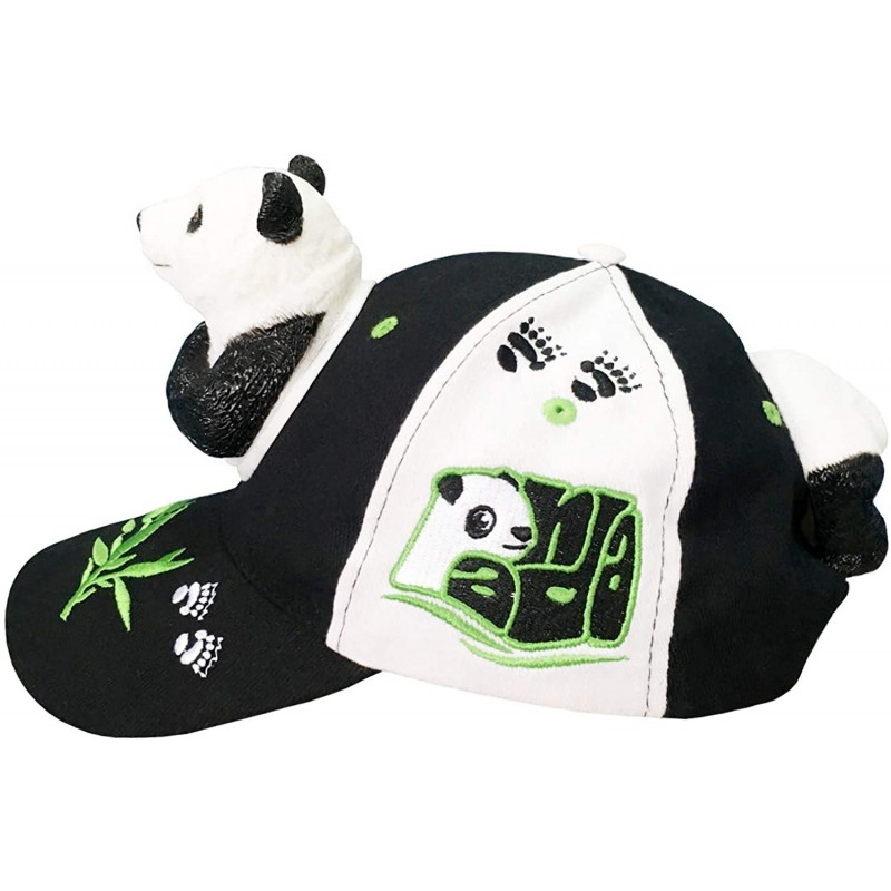 Baseball Caps Fierce Dinosaur Children's Sun Protection Casual Baseball Adjustable Hat Cap - Panda - C618RXQ87XO $30.60
