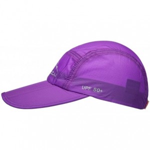 Sun Hats UPF50+ Protect Sun Hat Unisex Outdoor Quick Dry Collapsible Portable Cap - B1-purple - CW182TK9OU6 $32.44