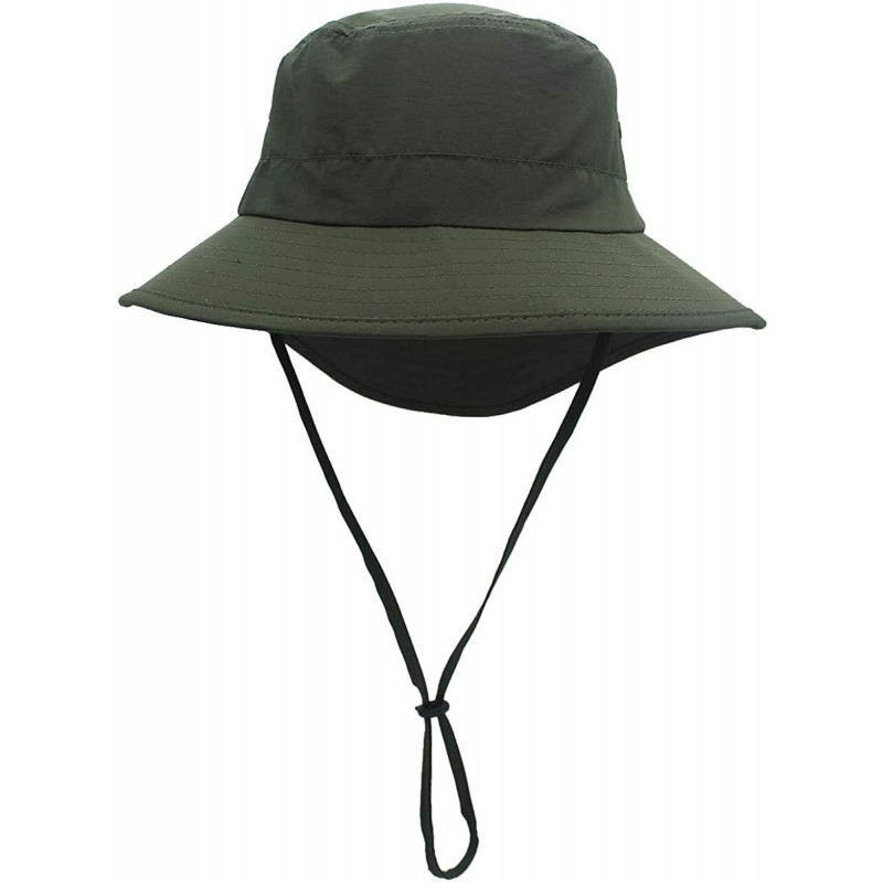 Sun Hats Unisex Outdoor Lightweight Breathable Waterproof Bucket Wide Brim Hat - UPF 50+ Sun Protection Sun Hats Shade - C618...