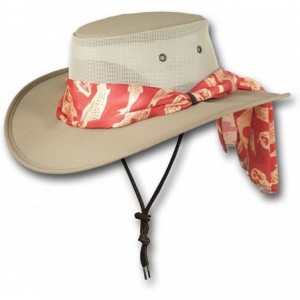 Sun Hats Ladies Canvas Drover Hat - Item 1047 - Beige 3414 - C4182TEDW4G $95.26