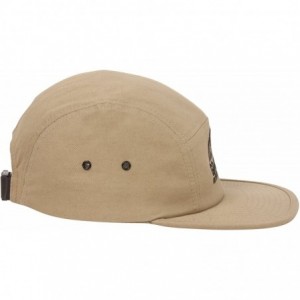 Sun Hats 5 Panel Hat - Khaki/Black - C818DZGOD0I $31.97
