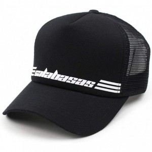 Baseball Caps Trucker Hat - Mesh Snapback Cap- Outdoors Hats - Calabasas (White) - CX18RRA40K7 $64.63