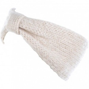 Cold Weather Headbands Womens Winter Chic Turban Bowknot/Floral Crochet Knit Headband Ear Warmer - Lightweight Knit Bowknot I...