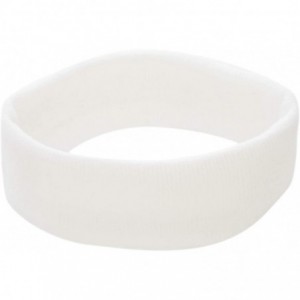 Skullies & Beanies USA Made Stretch Headband - White - C71885Y6RWY $31.21