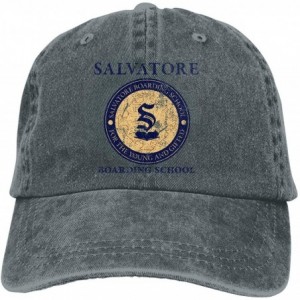 Baseball Caps Salvatore Boarding School Baseball Cap for Mens and Womens - Deep Heather - CL18SN46NZH $44.20