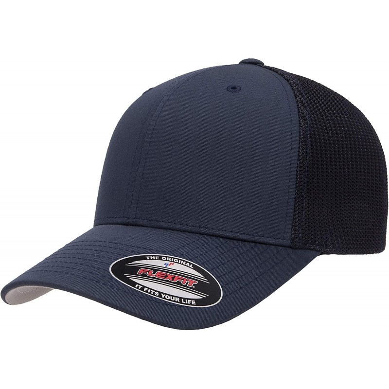 Baseball Caps Trucker Cap - 6511 - Navy - C2184EXRHUQ $10.54