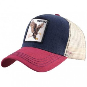 Baseball Caps Boost Unisex Men Women Freedom American Eagle Baseball caps - Hats Red - CD18QHR6YGZ $36.29
