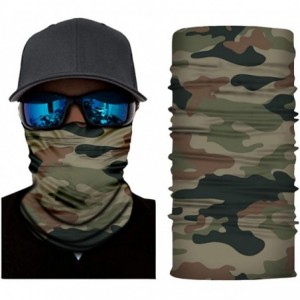 Balaclavas Seamless Bandana Neck Gaiter Face Protection Mask for Men and Women Cycling Running Gear - Camouflage-2 - CB1989SG...